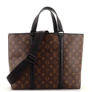 ❌SOLD❌Very gently used Louis Vuitton Weekend Tote Monogram Macassar PM